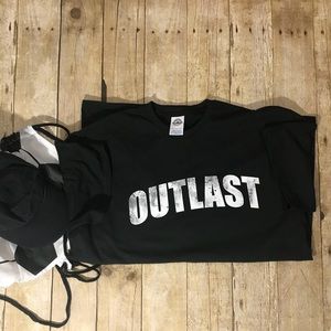 Custom Printed T-SHIRT “OUTLAST”